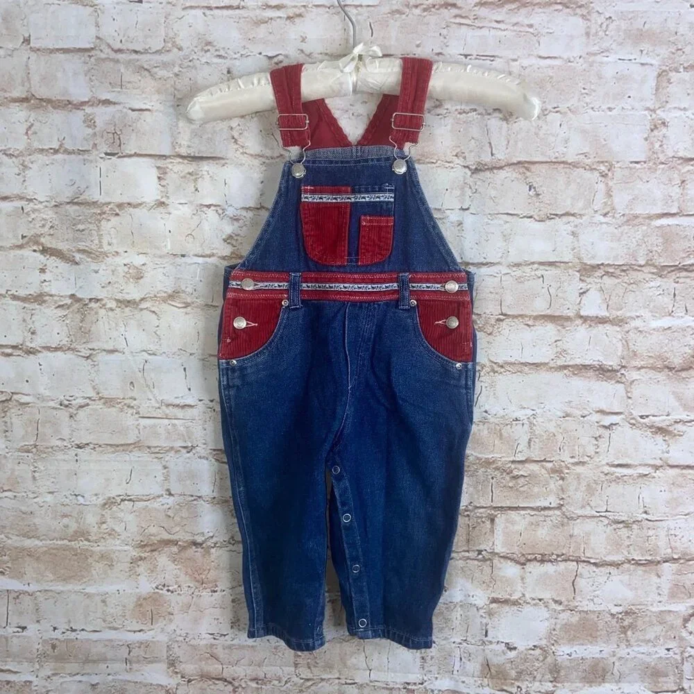 Vintage 90s Baby Gap Overalls Size 12-18 months